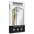 2x Szkło + szybka na aparat złota do iPhone 15 Plus, ERBORD Hartowane 3D
