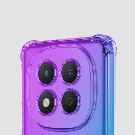 Etui Gradient Dropproof do Xiaomi Redmi Note 15 Pro Plus 5G, fioletowe / niebieskie