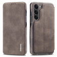 Etui z klapką do Samsung Galaxy S23, ERBORD Retro, brązowe