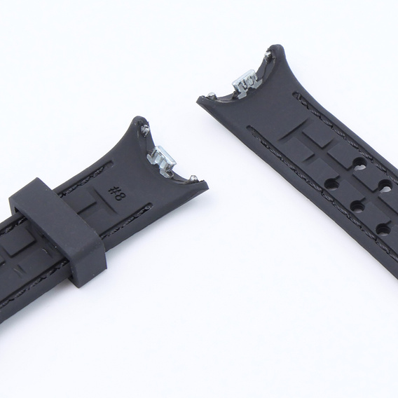 Pasek Silikonowy do Xiaomi Smart Band 10 / 9 / 8, Czarny