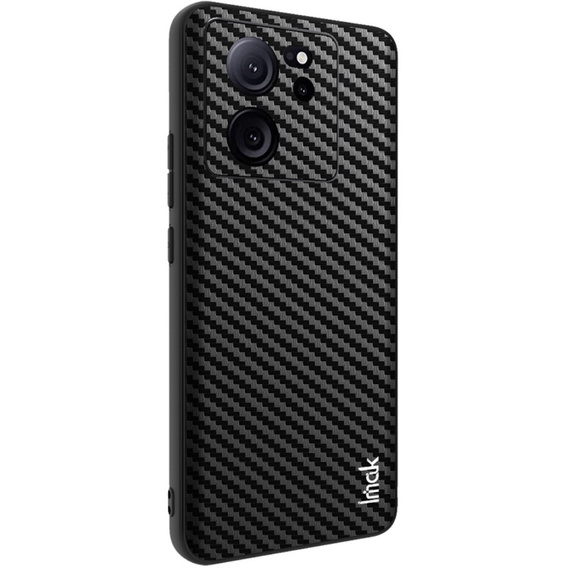 Etui IMAK do Xiaomi 13T/13T Pro, LX-5 Series, Carbon, czarne