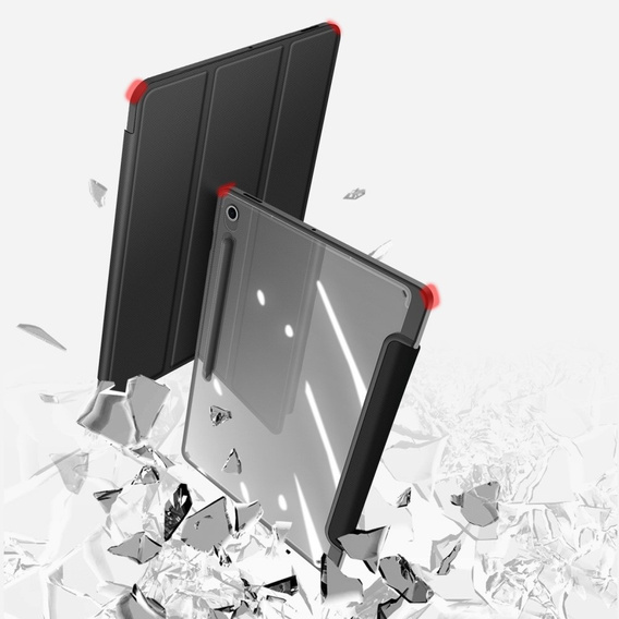 Etui Dux Ducis Toby Series do Samsung Galaxy Tab S10 FE+ Plus – czarne