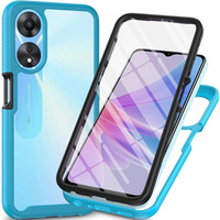 Etui do Oppo A78 5G, Shockproof, z folią, niebieskie