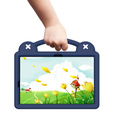 Etui do Samsung Galaxy Tab S10 Lite / S10 FE / S9 FE, Cute Patterns, z podstawką, ciemnoniebieskie