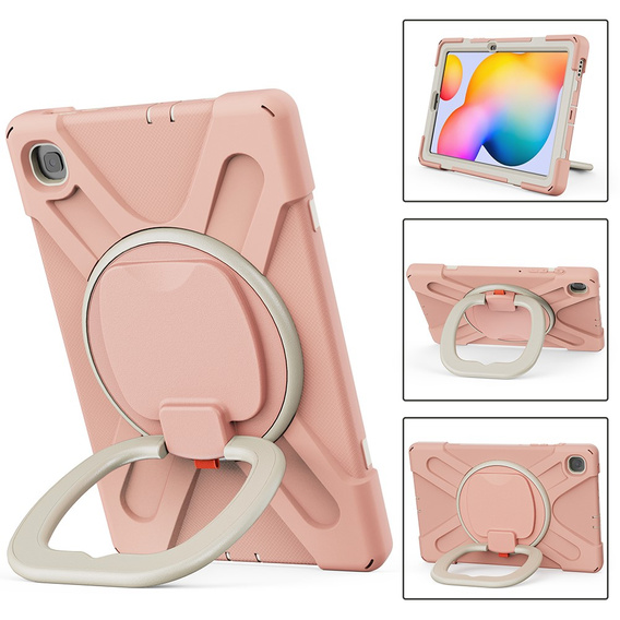 Etui do Samsung Galaxy Tab S6 Lite 10.4" 2020/2022/2024, Pancerne Ochronne, Różowe