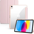Etui do iPad 11" 2025 A16 (11 gen.) / iPad 10.9" 2022 (10 gen.), Smartcase Hybrid, z miejscem na rysik, jasnoróżowe