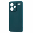 Etui do Xiaomi Redmi Note 13 Pro+, Silicone Lite, ciemnozielone
