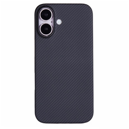 Etui do iPhone 16 Plus, 600D Aramid Fiber Cover, czarne
