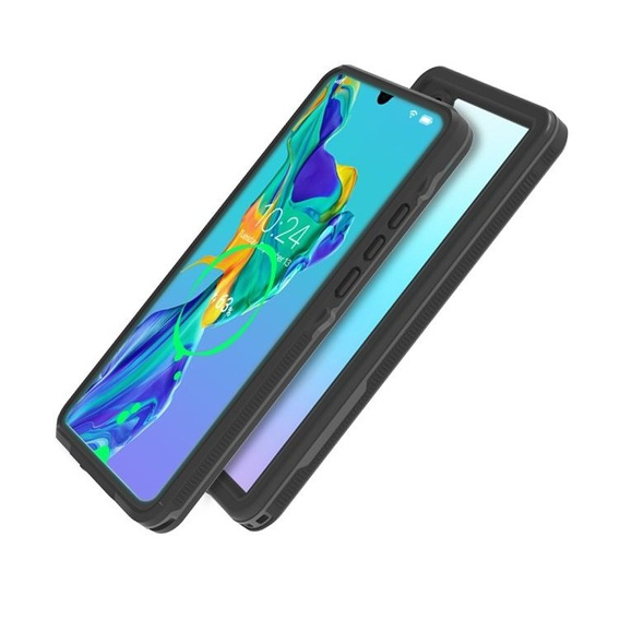 Etui Wodoodporne IP68 do Huawei P30 Pro, Redpepper, czarne