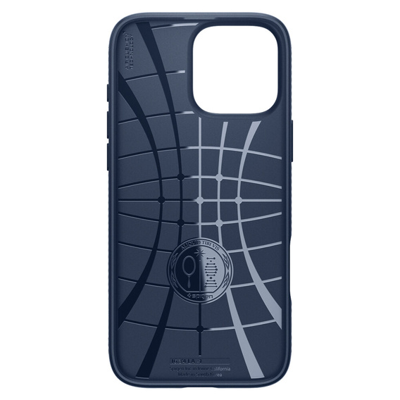 Etui Spigen do iPhone 16 Pro Max, Liquid Air, granatowe