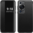 Etui do Huawei P60 Pro, z klapką Side View, czarne