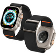 Pasek SPIGEN do Apple Watch 1/2/3/4/5/6/7/8/9/10/11/SE Ultra 1/2/3 42/44/45/46/49mm, Fit Lite Ultra, Czarny