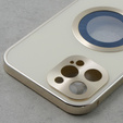 Etui do iPhone 12 Pro Max, Dual Glass, do Magsafe, złote