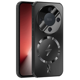 Etui ochronne do Honor Magic 8 Lite, do MagSafe, czarne