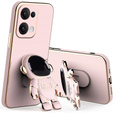 Etui do Oppo Reno 13, Astronaut, różowe