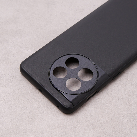Etui skórzane do OnePlus 11 5G, Obudowa leather hybrid Case, Czarne
