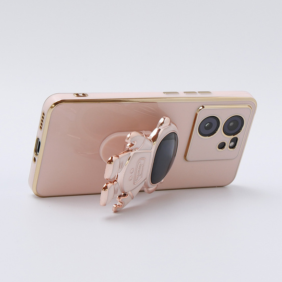 Etui do Xiaomi 13T / 13T Pro, Astronaut, różowe rose gold