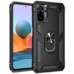 Etui pancerne do Xiaomi Redmi Note 10/10S, Nox Case Ring, czarne