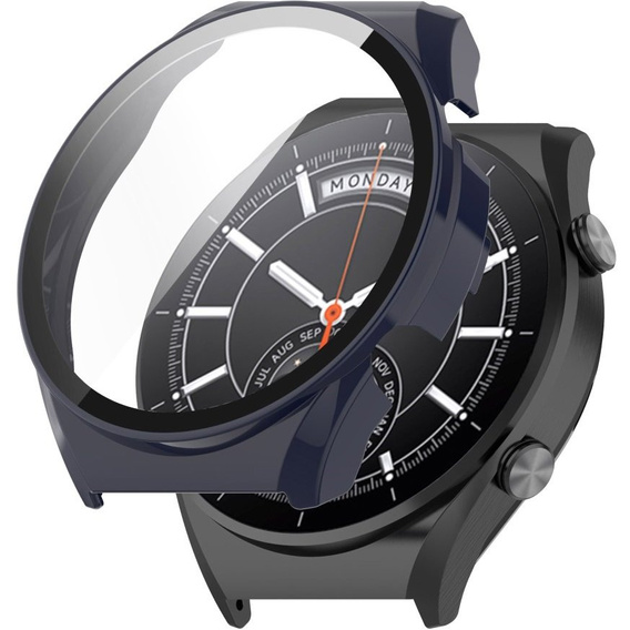 Etui + Szkło 2w1 do Xiaomi Watch S1, Dark Blue
