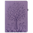 Etui do Realme Pad 10.4, Tree, fioletowe
