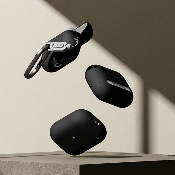 Etui Ringke Silicone do Apple AirPods Pro 3 – black