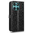Etui z klapką do Motorola Edge 60 Fusion, Wallet Rhombus, czarne