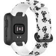 Pasek silikonowy do Xiaomi Mi Watch Lite, Paw