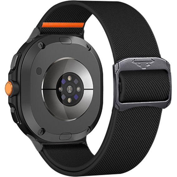 Pasek nylonowy do Samsung Galaxy Watch 8 / 8 Classic, Czarny