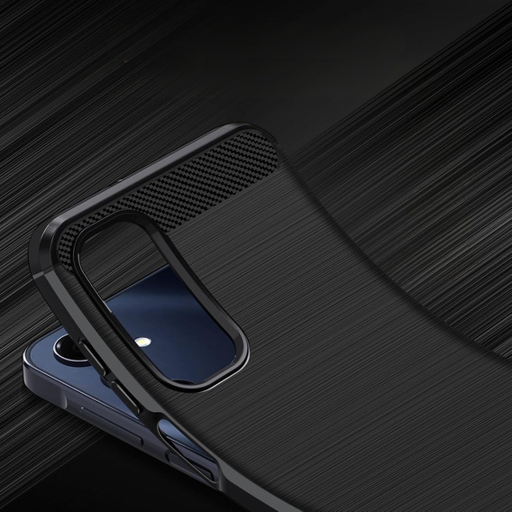 Etui do Samsung Galaxy A16 / A16 5G, Carbon, czarne