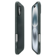 Etui Spigen Liquid Air do iPhone 16 – kolor Abyss Green + Szkło Hartowane 9H