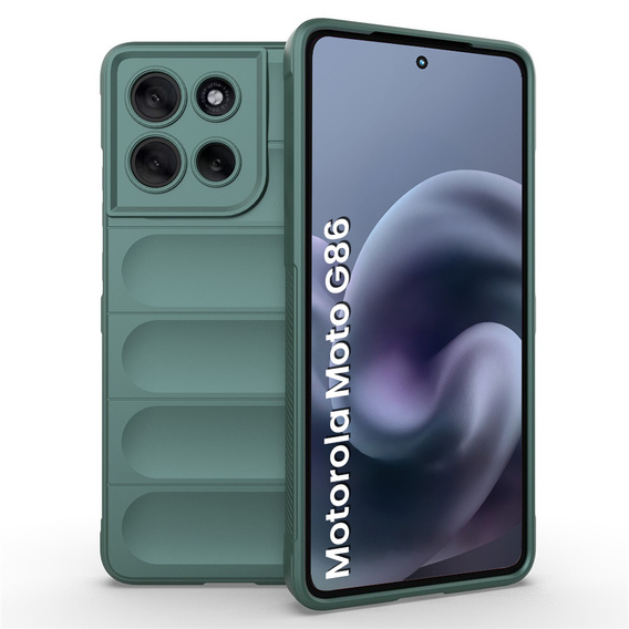 Etui do Motorola Moto G86 5G, Gaming Shockproof, zielone