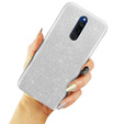 Etui Glitter Case do Xiaomi Redmi 8 / 8A, Silver