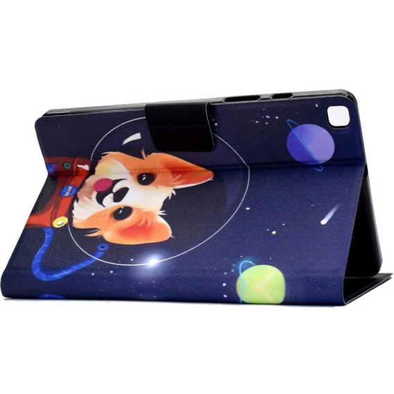 Etui do Samsung Galaxy Tab A7 Lite 8.7 T220 / T225, astronaut dog