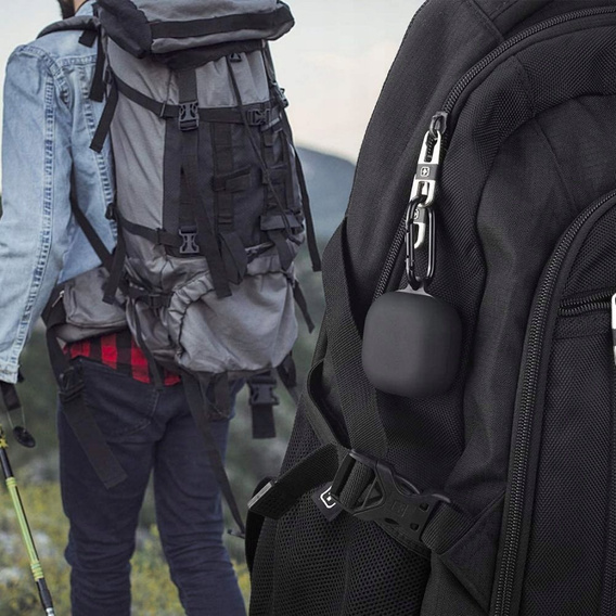 Etui Tech-Protect Icon "2" na Słuchawki Samsung Galaxy Buds 2 Pro / 2 / Live / Pro - Black