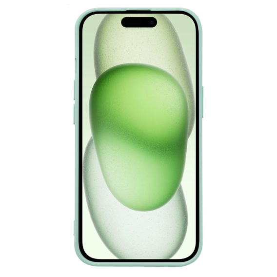 Etui do iPhone 15, Silicone Lite, niebieskie