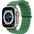 Pasek Silikonowy do Apple Watch 1/2/3/4/5/6/7/8/9/10/11/SE Ultra 1/2/3 42/44/45/46/49mm, Zielony