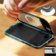 Etui Wodoodporne IP68 do iPhone Air, SHELLBOX MagSafe, niebieskie
