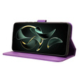 Etui z klapką do Xiaomi 13T / 13T Pro, Smart Magnet, fioletowe