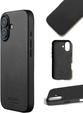 Etui Mujjo Skórzane do iPhone 17, MagSafe, czarne