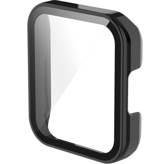 2w1 Etui + Szkło do Xiaomi Redmi Watch 2 Lite, Czarny