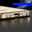 Etui Magnetic Dual Glass MagSafe do iPhone 15 Pro Max, złote