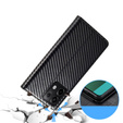 Etui z klapką do Xiaomi Redmi Note 13 Pro 5G, Carbon LC.IMEEKE, czarne