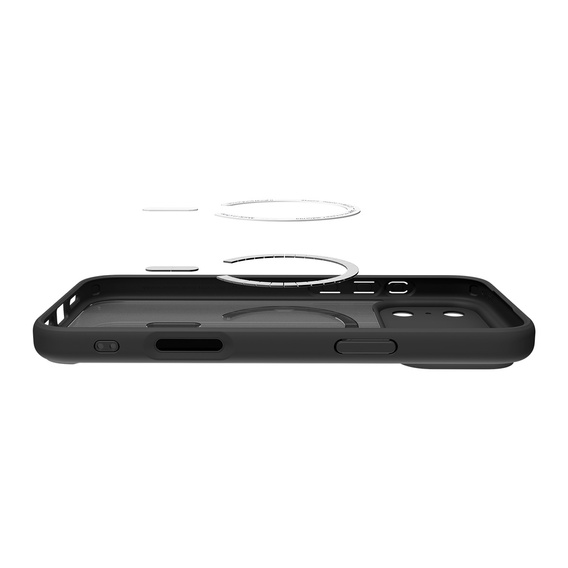 Etui Spigen do iPhone 17 Pro Max, Ultra Hybrid Mag MagSafe, Frost Black