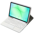 Etui z klawiaturą Bluetooth i touchpadem do Samsung Galaxy Tab A11+ – szare