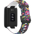 Pasek Silikonowy do Xiaomi Mi Band 7 Pro, Peacock