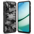 Etui Ringke Fusion X do Galaxy A36 / A56 5G, Kamuflaż + Szkło Hartowane 9H