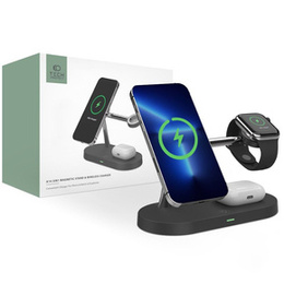 Tech-Protect A14 3in1 Bezprzewodowa ładowarka indukcyjna MagSafe , Black