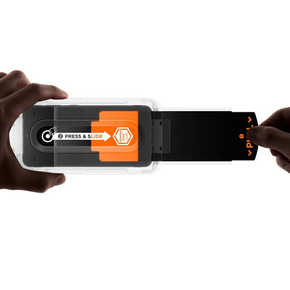 Szkło hartowane Spigen do Samsung Galaxy S25 FE, Glas.tr EZ Fit Pro HD 2-Pack