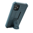 Etui pancerne do iPhone 11, Dexnor Full Body, granatowe