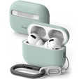 RINGKE Etui na Słuchawki Airpods Pro 1 / 2, Silicone, Seafoam